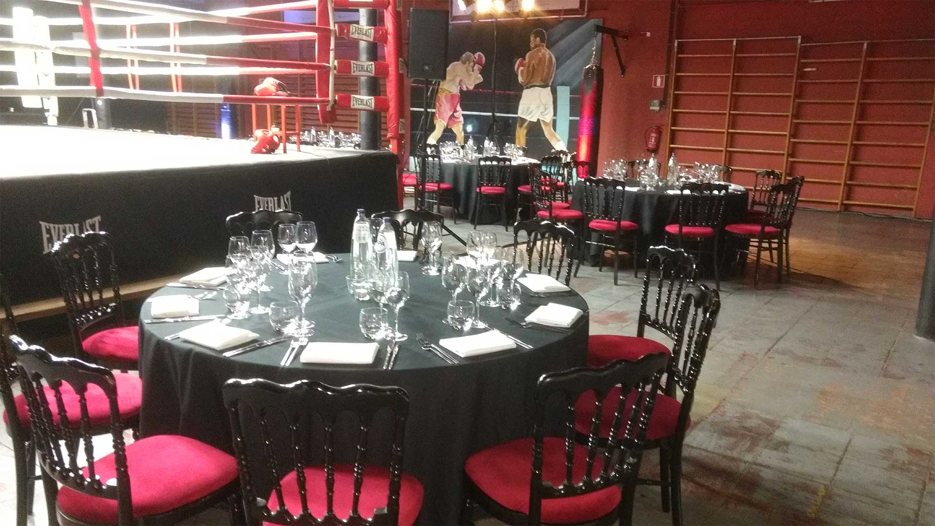 sfeerbeeld event verhuur zaal boks