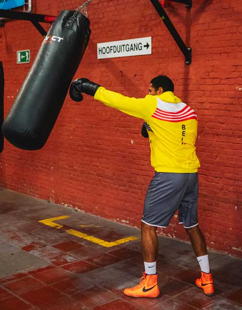 golden gloves privétraining Victor Schelstraete